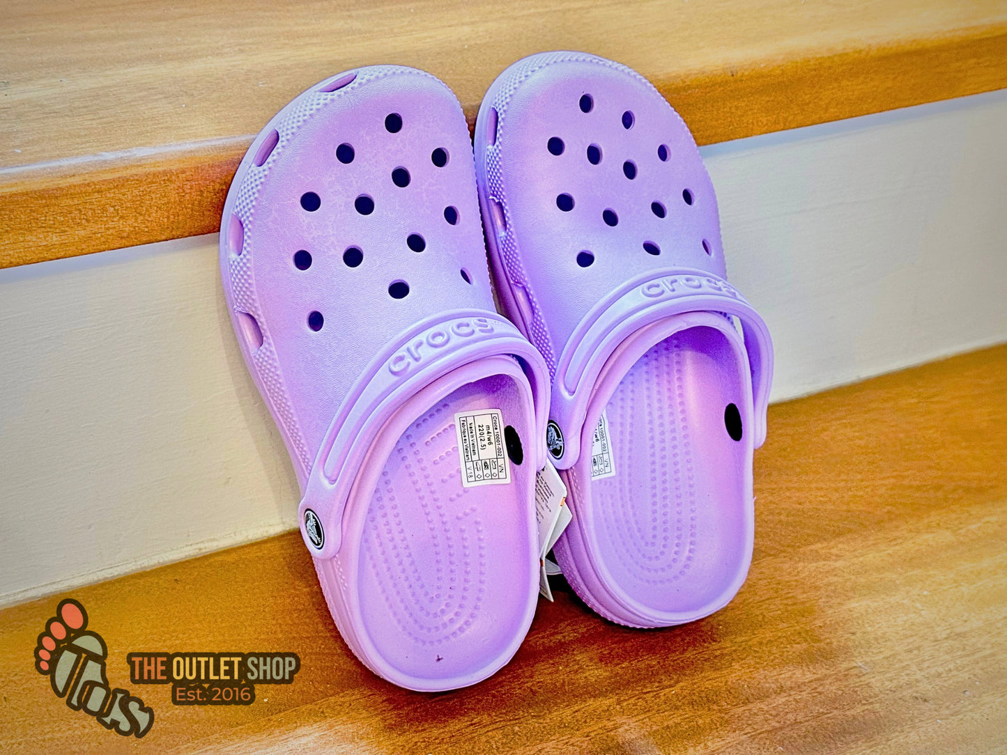 Classic clog lilac